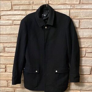 Zara Men's Trench Coat Wool Blend
Size M